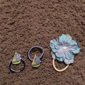 VHTF Vintage Gymboree Vacation Time pony tail set